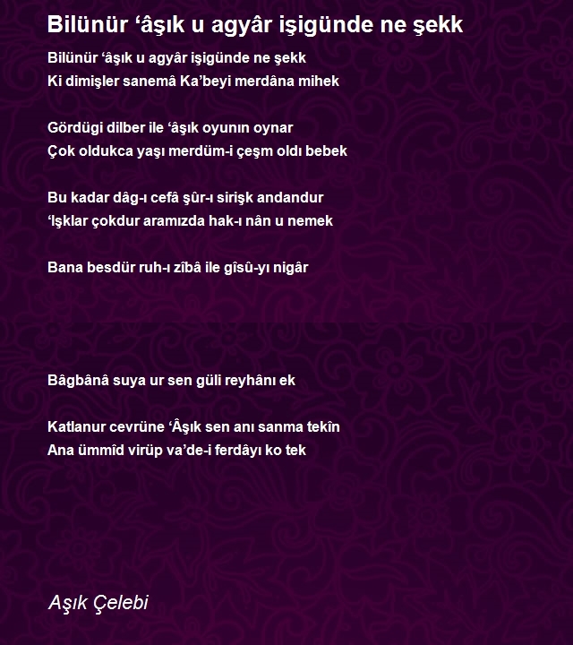 Aşık Çelebi