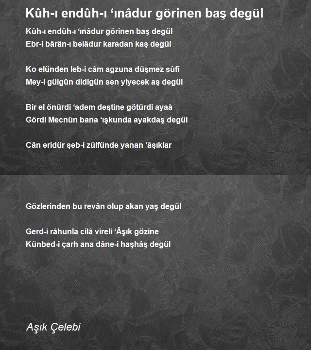 Aşık Çelebi