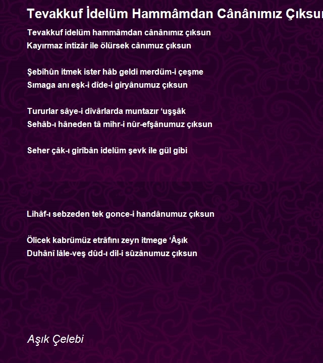 Aşık Çelebi