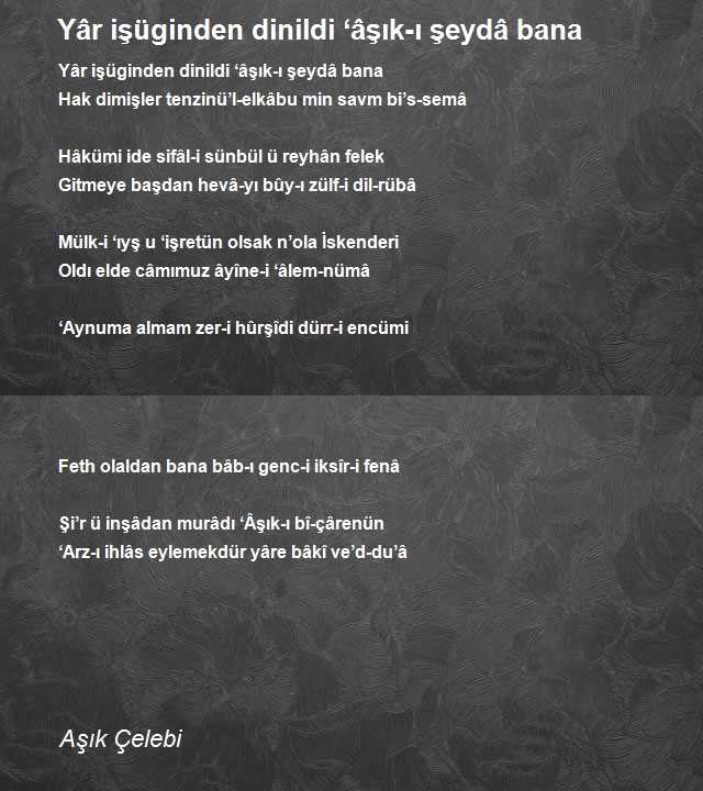 Aşık Çelebi