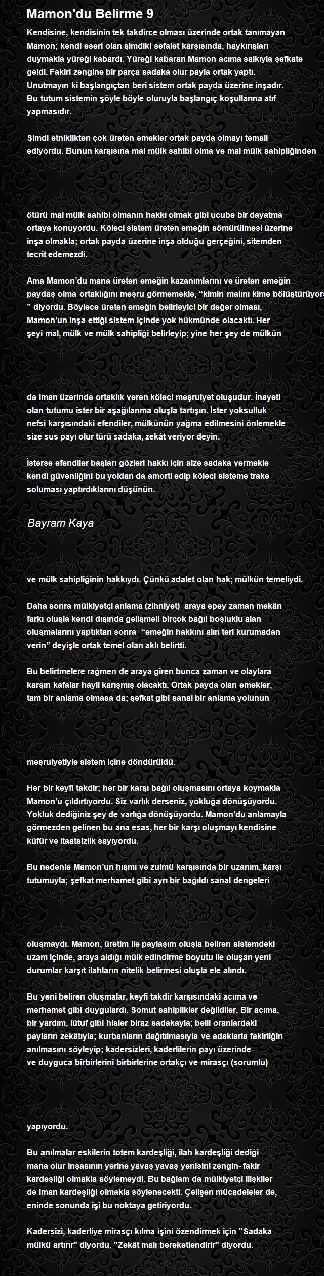 Bayram Kaya