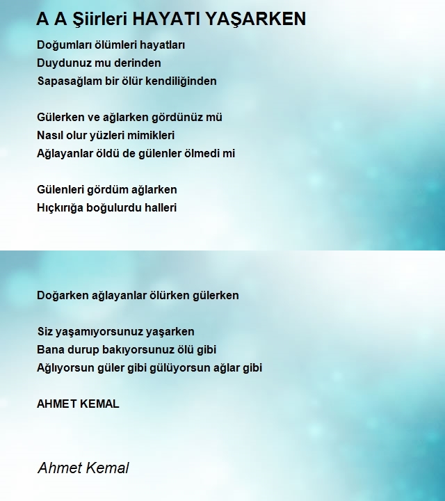 Ahmet Kemal