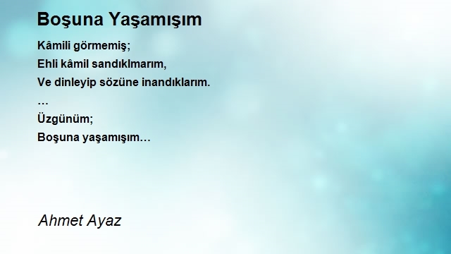 Ahmet Ayaz