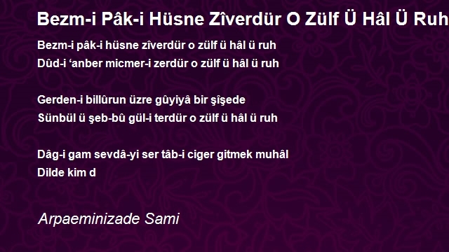 Arpaeminizade Sami