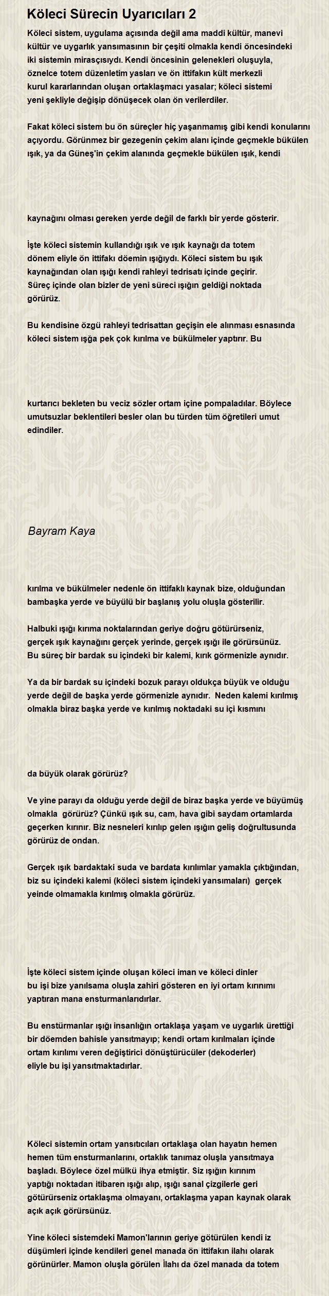 Bayram Kaya