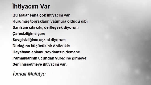 İsmail Malatya