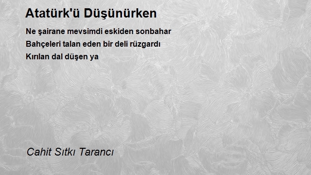 Cahit Sıtkı Tarancı