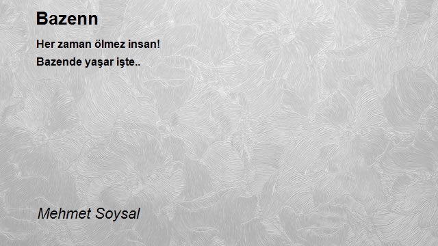 Mehmet Soysal