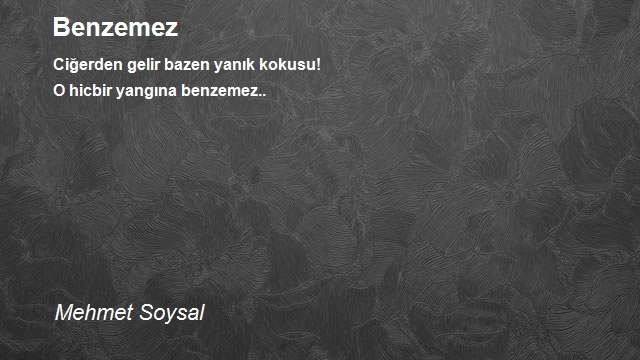 Mehmet Soysal