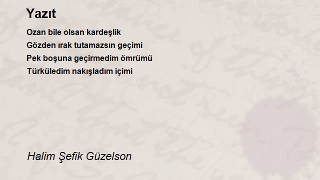 Halim Şefik Güzelson