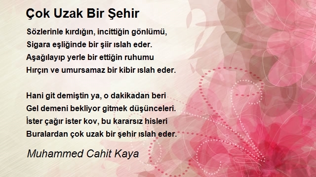 Muhammed Cahit Kaya