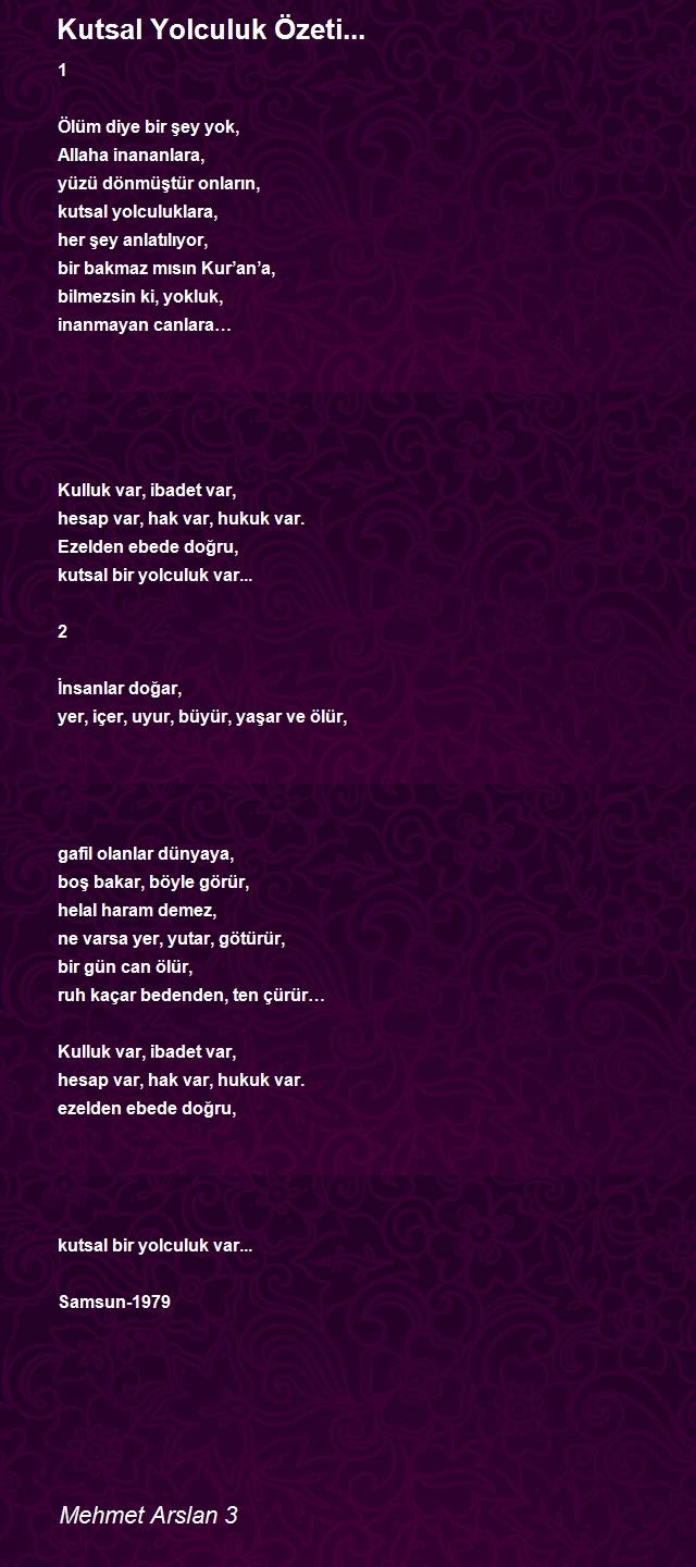 Mehmet Arslan 3