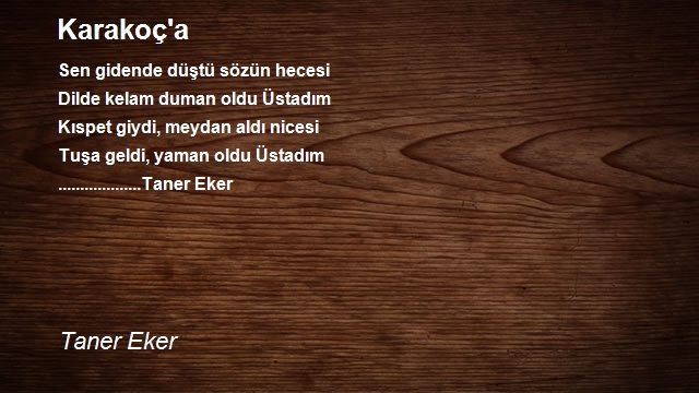 Taner Eker