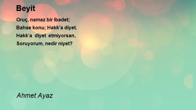 Ahmet Ayaz