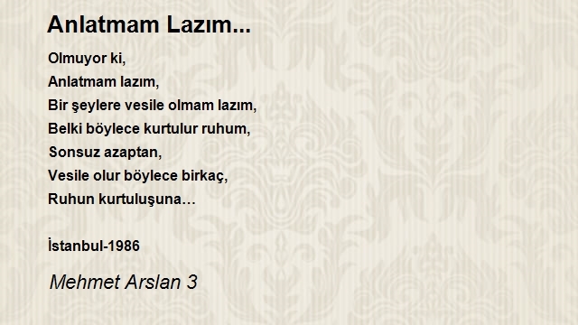 Mehmet Arslan 3