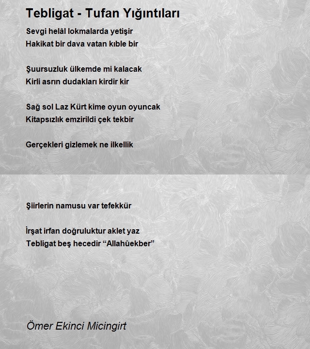 Ömer Ekinci Micingirt