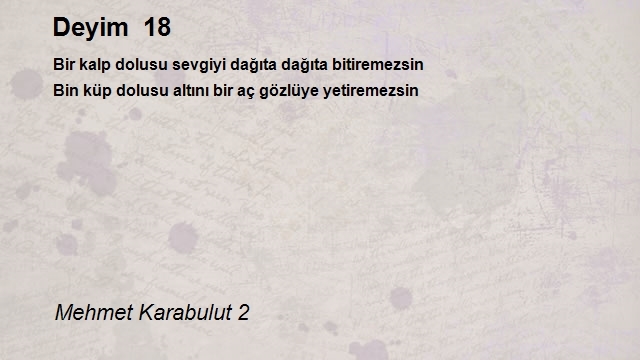 Mehmet Karabulut 2