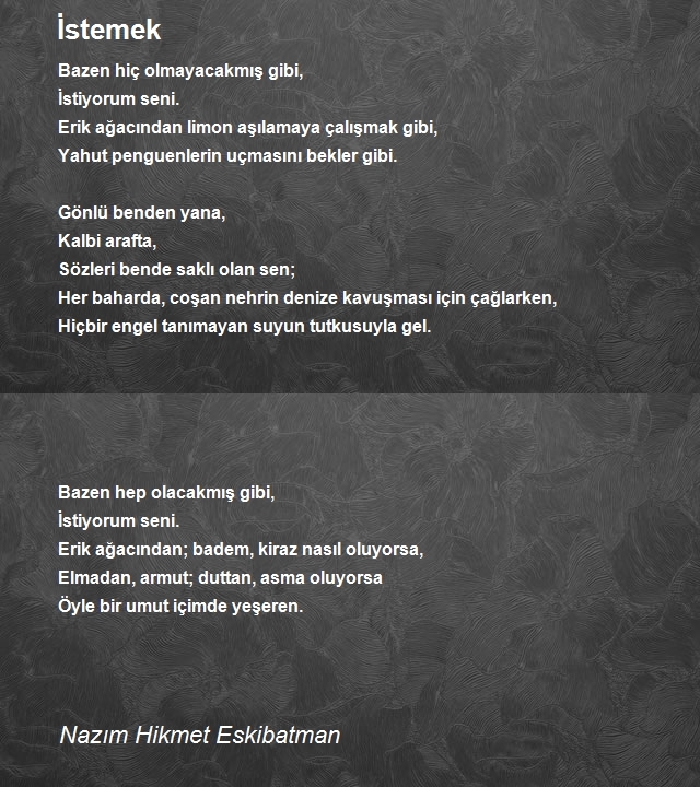 Nazım Hikmet Eskibatman