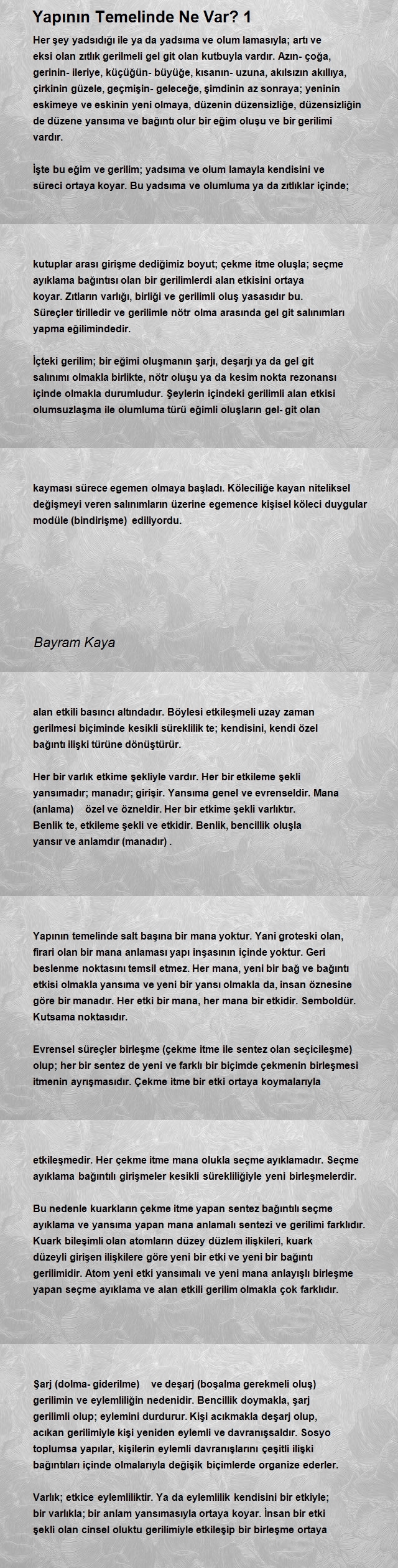 Bayram Kaya