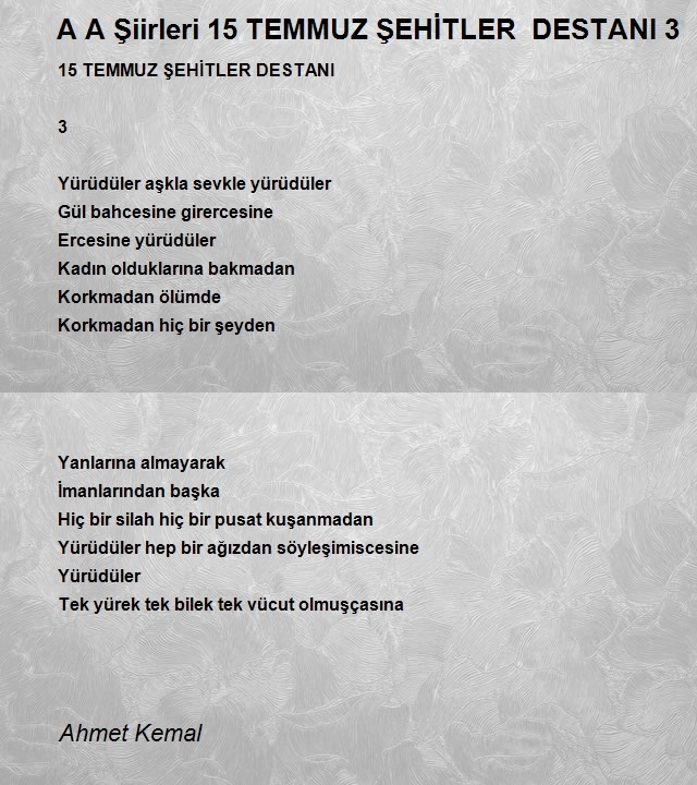 Ahmet Kemal