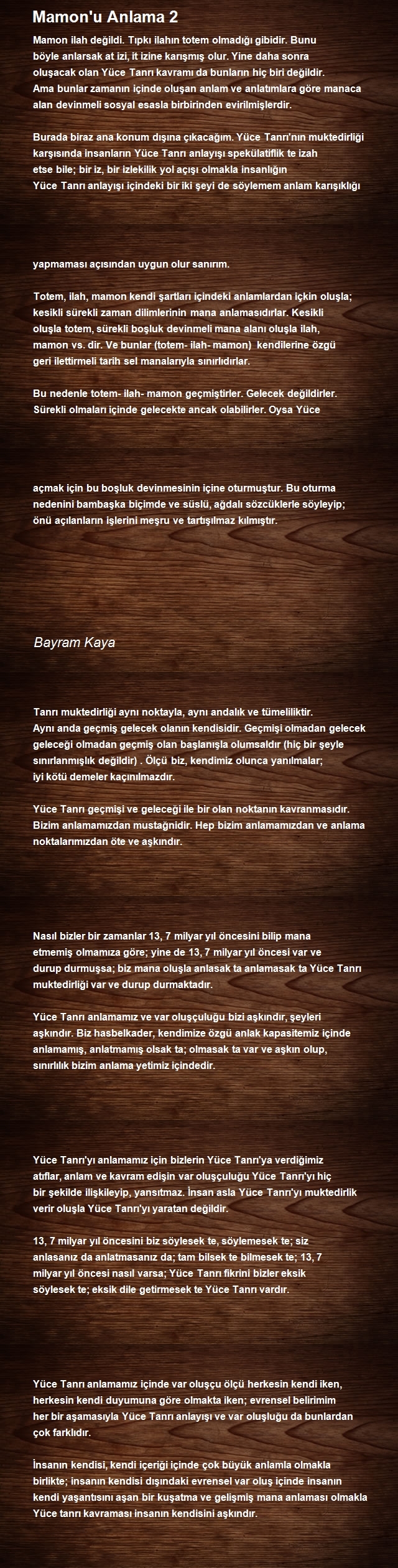 Bayram Kaya