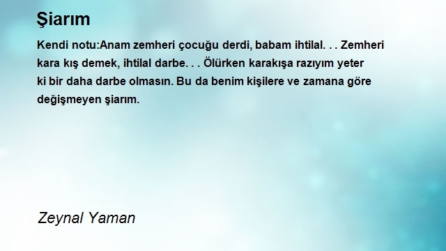 Zeynal Yaman