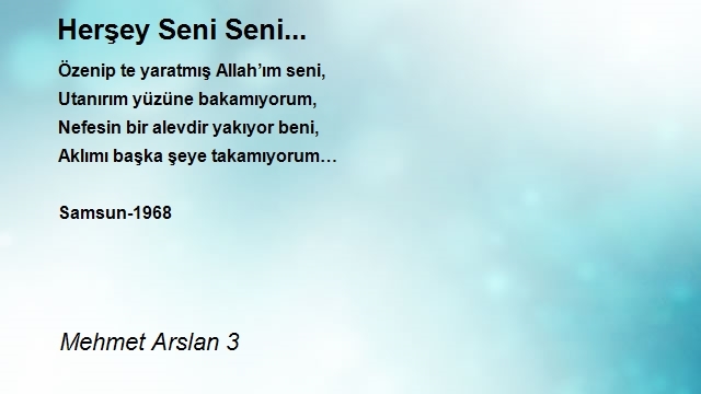 Mehmet Arslan 3