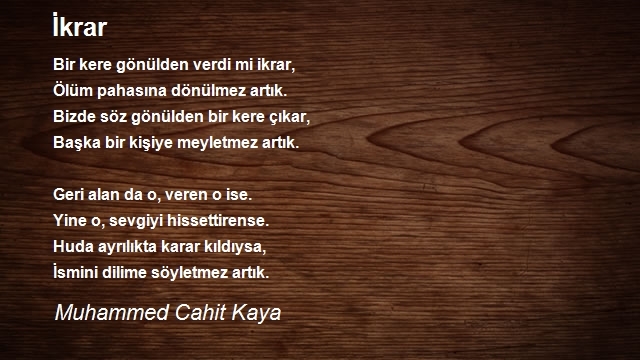 Muhammed Cahit Kaya