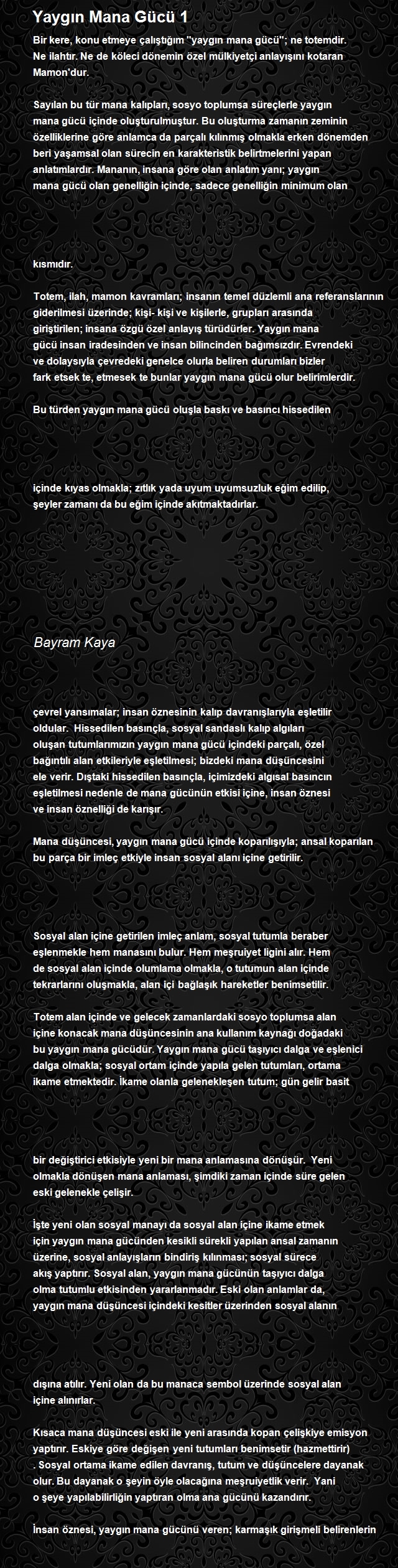 Bayram Kaya