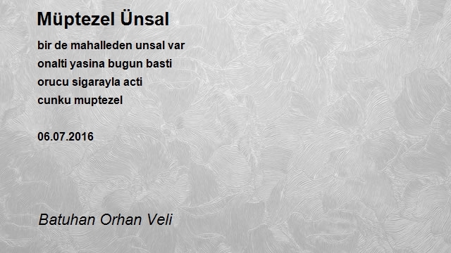 Batuhan Orhan Veli