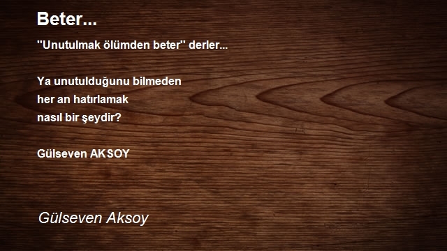 Gülseven Aksoy