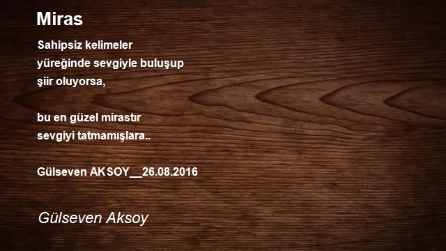 Gülseven Aksoy