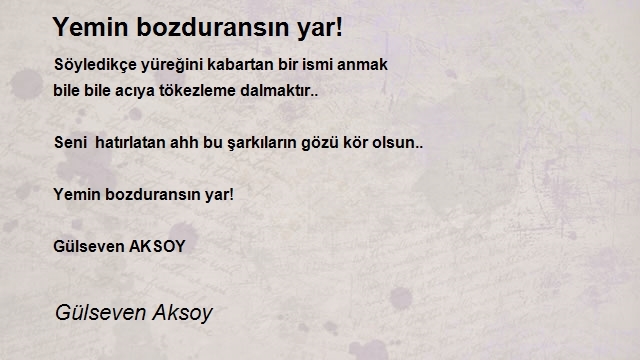 Gülseven Aksoy