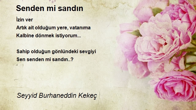 Seyit Burhaneddin Kekeç