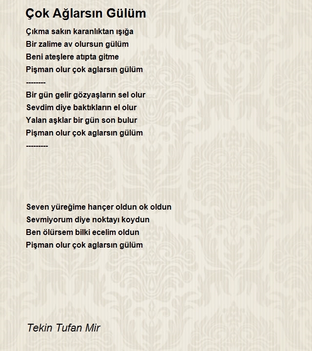 Tekin Tufan Mir