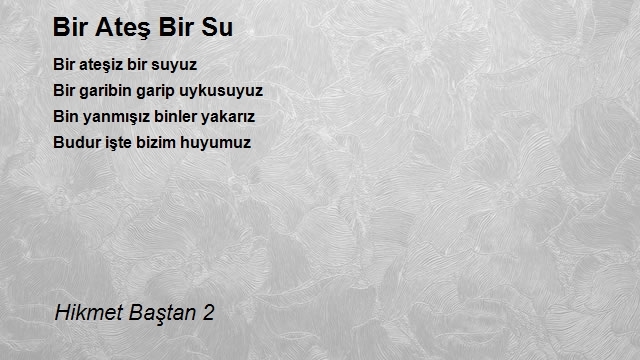 Hikmet Baştan 2