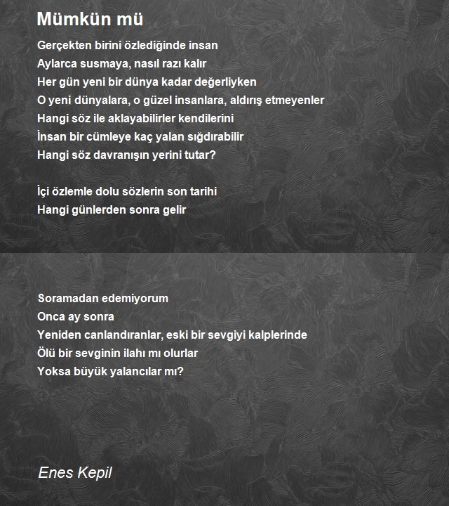 Enes Kepil