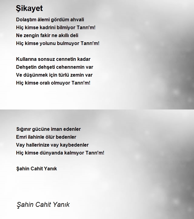 Şahin Cahit Yanık