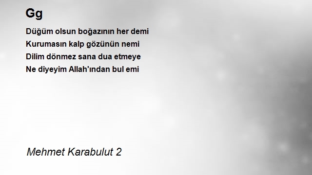 Mehmet Karabulut 2