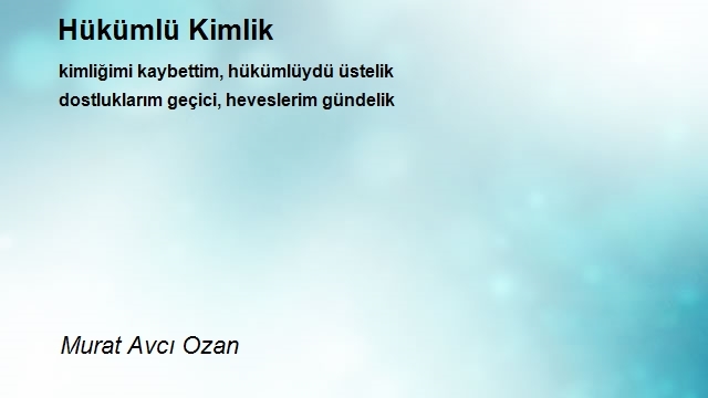 Murat Avcı Ozan