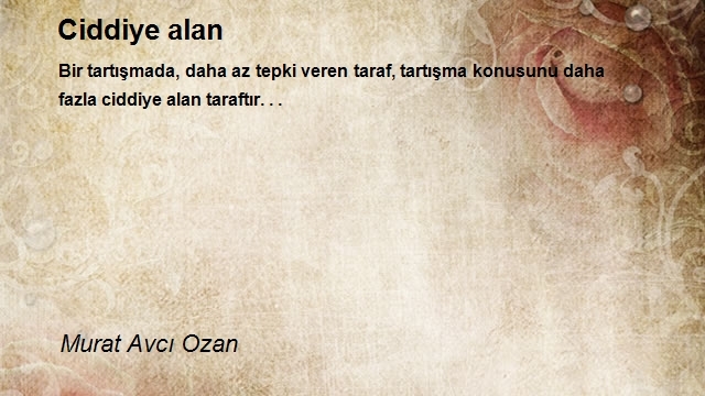 Murat Avcı Ozan