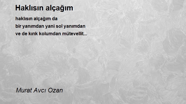 Murat Avcı Ozan