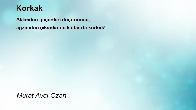 Murat Avcı Ozan