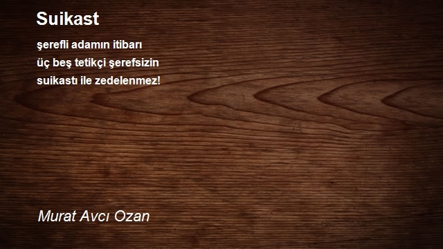 Murat Avcı Ozan