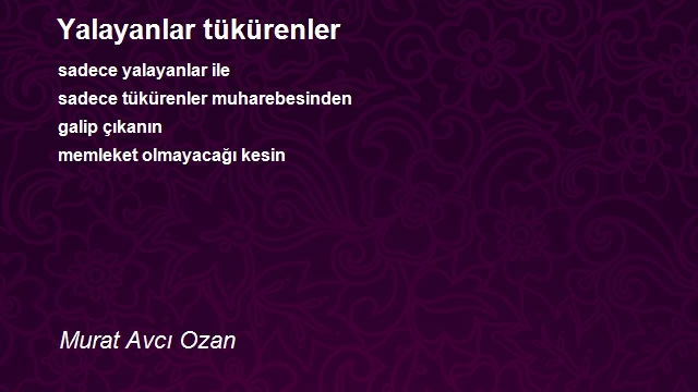 Murat Avcı Ozan