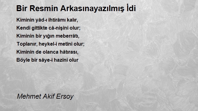 Mehmet Akif Ersoy