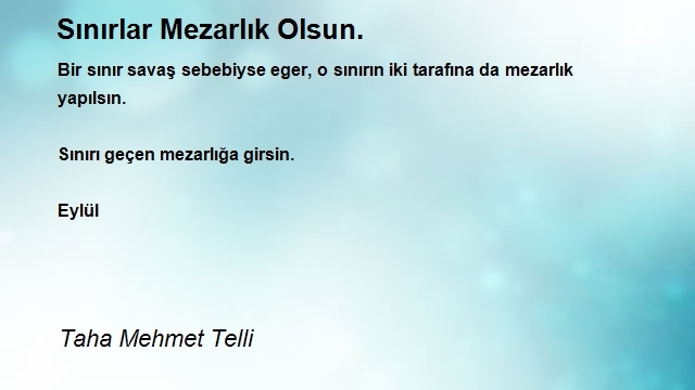 Taha Mehmet Telli