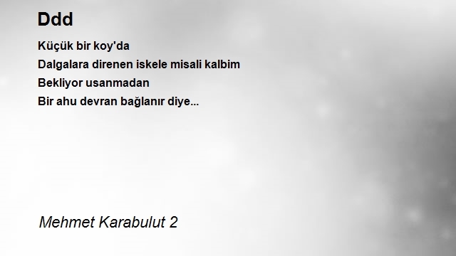 Mehmet Karabulut 2