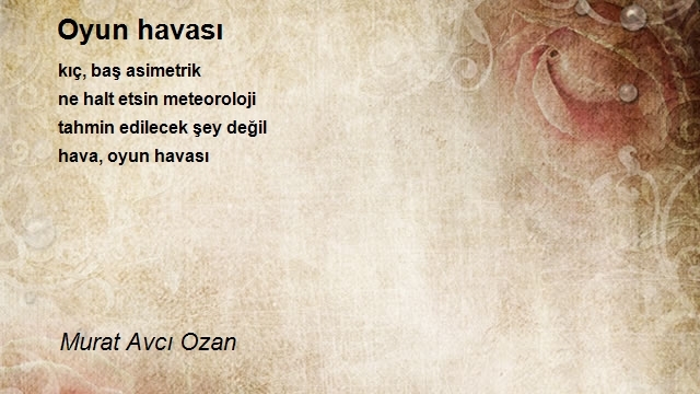 Murat Avcı Ozan