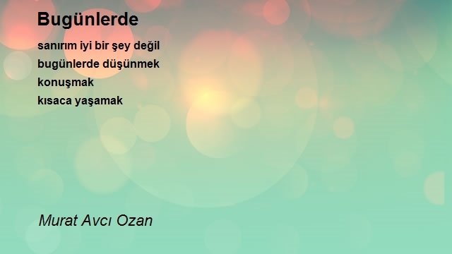 Murat Avcı Ozan